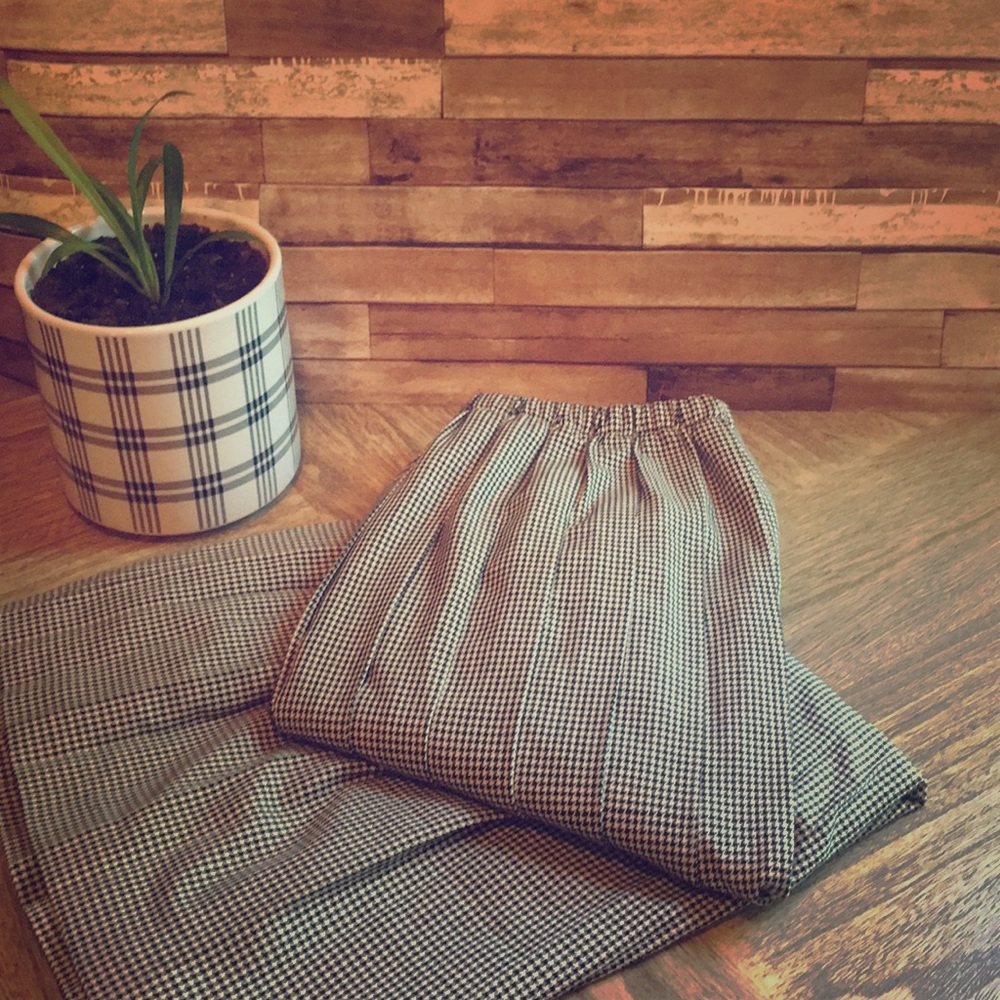 Vintage Pleated Skirt